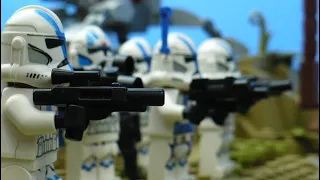 Capture Wat Tambor Part 1 Star Wars 501st Lego stop motion