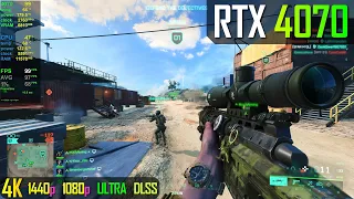 RTX 4070 - BATTLEFIELD 2042