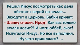 ✡️ Иисус в Церкви! Еврейские Анекдоты! Анекдоты про Евреев! Выпуск #194