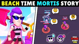 The Story Of Beach Time Mortis | Brawl Stars Story Time