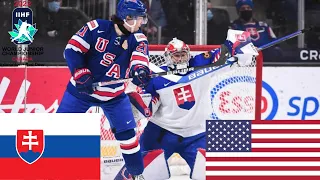 SLOVENSKO VS USA MAJSTROVSTVÁ SVETA V HOKEJI U20