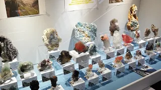 Mineralientage München 2023 | Alpinvitrinen