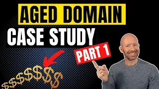 Aged Domain Case Study - The Beginning Of This Expired Domain Niche Website Project