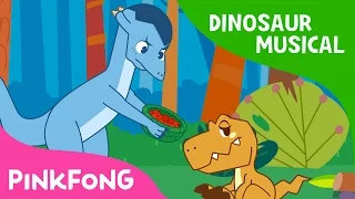 Memberi Makan Bayi Dinosaurus | Musik Dinosaurus | Cerita Pinkfong untuk Anak