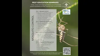 2024 Mosquito Control-Integrated Pest Management