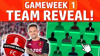 FPL GAMEWEEK 1 FINAL TEAM REVEAL! Fantasy Premier League 2021/22 Nathan Bacon FC GW1 Team Selection