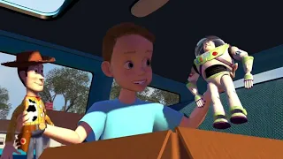 Базз и Вуди возвращаются к Энди. Истрия игрушек (Toy story 1995)