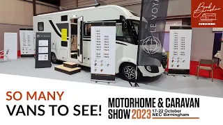 Motorhome & Caravan Show 2023 Pt5 | Some Luxury Motorhomes Here