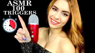 100 ASMR TRIGGERS in 10 MINUTES ❤✨