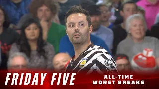 Friday Five - The Five Worst Breaks in PBA Televised Bowling History