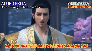 Battle Trough The Heavens Chapter 786-790 Raja Pil Gu He Bergabung dengan Aliansi Yan.