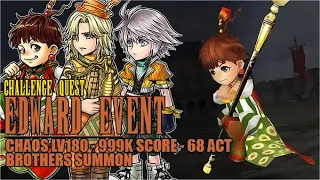 【DFFOO JP】Edward’s Event CHAOS LV180 - Challenge Quest