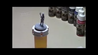 Painting Shadows of Brimstone Part 1 Saloon Girl