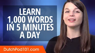 How to write 1,000 Dutch Words in a 5 Minutes a Day