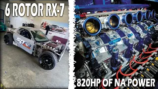 This is the Best Sounding Engine Ever Build: Unleashing the NA 6 Rotor Wankel