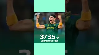 Gerald Coetzee Bowling VS England In WC 23. #geraldcoetzee #englandvssouthafrica #worldcup2023