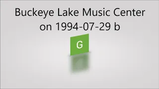 Buckeye Lake Music Center on 1994 07 29 b