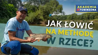 Jak łowić na methodę w rzece❓ Gdzie szukać ryb❓ Dino pasta + KONKURS w opisie🎁🎁 AKADEMIAROBINSONA#20