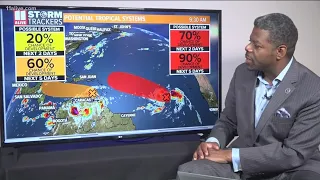 Tracking potential disturbances in the tropics