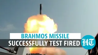 Watch: Indian Navy successfully test-fires BrahMos supersonic cruise missile