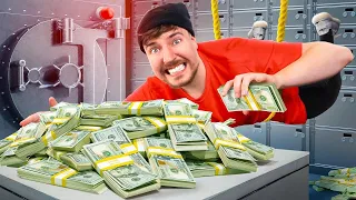 Birinchi bo'lib bankni tunagan odam $100,000 oladi | @MrBeast O'zbek tilida