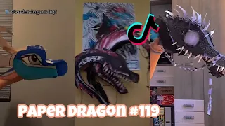 Dragon Puppet TikToks - Paper Dragon TikTok Compilation #119