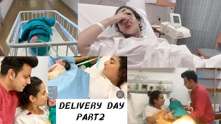 Delivery day | Birth vlog | Meet our new born | Face reveal |RESPECT YOUR MOTHER | Emotional moments