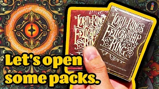 They're here!! The Lord of the Rings The Fellowship of the Ring Playing Cards by Kings Wild Project!