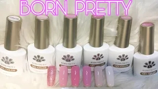 Born Pretty: Unboxing | Swatching | Review | Pink Gel Polish Set