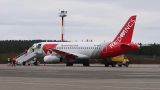 TRIPREPORT | Red Wings Superjet 100 | Flight from Murmansk to Chelyabinsk