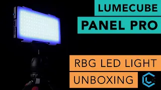 Lumecube Panel Pro Unboxing and Overview