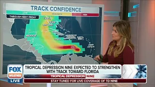 Tracking the Timing: Tropical Depression Nine's Track Breakdown