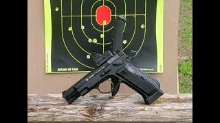 ASG CZ 75 Shooting test