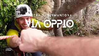 Arrampico sulla SABBIA(?) alla Pietra di Bismantova - SPECIAL GUEST sulla via Oppio!