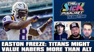 Easton Freeze: Titans Might Value Nabers More Than Alt - Titans Talk #82