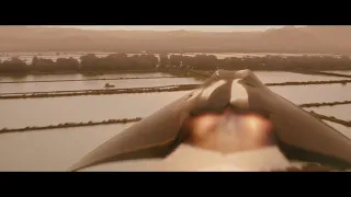 Stealth (2005): EDI & Ben Defy Orders, Executes High Speed Low Altitude Approach to the DMZ