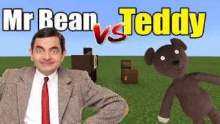 Mr Bean vs Teddy | Minecraft PE