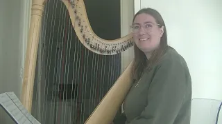 "The Church's One Foundation" harp (2024)