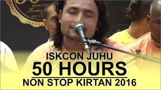 Hare Krishna Kirtan 2 by Mahabhagavat Prabhu on Day 3 of ISKCON Juhu 50 hours Non Stop Kirtan 2016