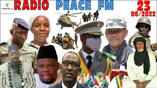 La Revue de Presse de la RADIO PEACE FM du 23 JUIN 2022