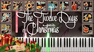 The Twelve Days of Christmas (Piano Tutorial by Javin Tham)