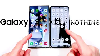 Galaxy S24 Ultra vs Nothing Phone 2 Speed Test