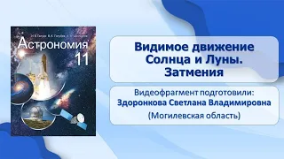 Тема 5. Видимое движение Солнца и Луны. Затмения