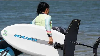 Wingfoil na Lagoa de Ibiraquera