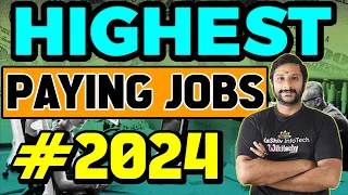 🔥HIGH PAYING Jobs 2024 | How To Get High Paying Jobs In India? | 🚀Best Jobs of Future 2024 #jobs