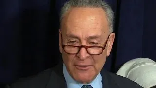 Donald Trump mocks Chuck Schumer for crying "fake tears"