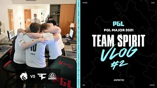 TEAM SPIRIT. PGL MAJOR. VLOG #2