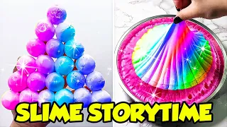 🎧Satisfying Slime Storytime #10 ❤️💛💚 Best Tiktok Compilation