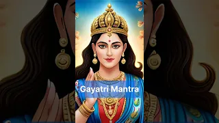 Gayatri Mantra | Om Bhur Bhuva Swaha | गायत्री मंत्र 108 बार #shorts #gayatrimantra #mata #viral