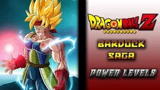 Bardock Saga Power Levels (バーダック佐賀)